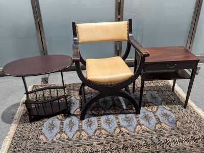 CHAIR AND TABLES