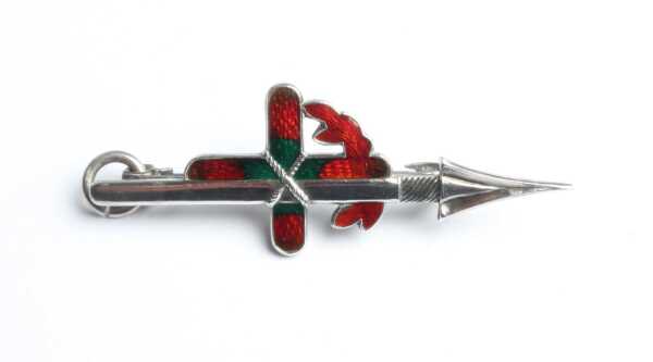 SILVER BROOCH