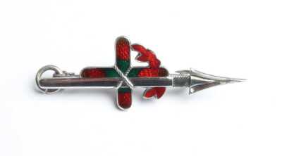 SILVER BROOCH