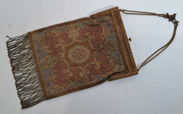 BEADED PURSE