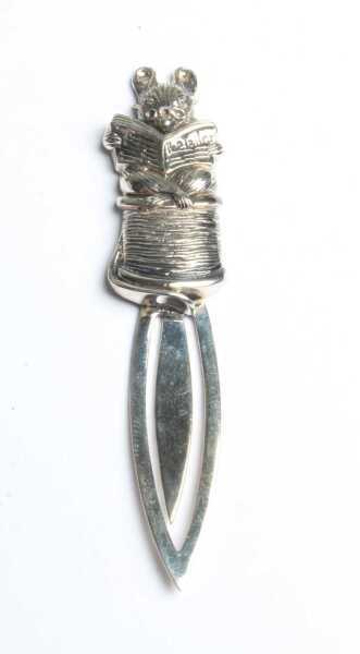 SILVER BOOKMARK