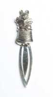 SILVER BOOKMARK
