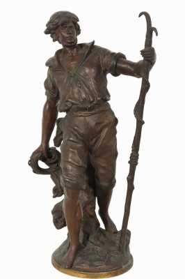 SPELTER FIGURE