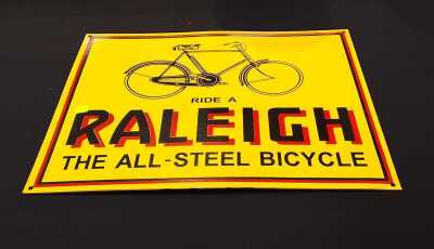 VINTAGE STYLE ENAMEL SIGN
