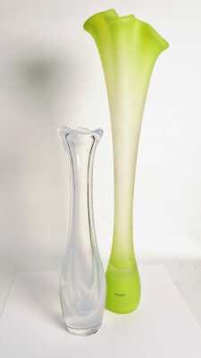 SWEDISH GLASS VASES