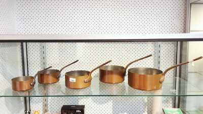 COPPER SAUCEPANS