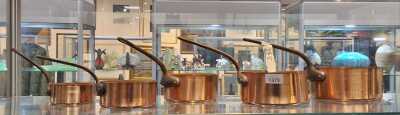 COPPER SAUCEPANS