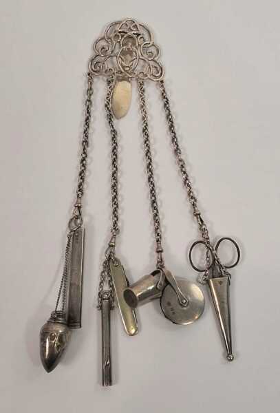 SILVER CHATELAINE