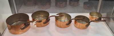 COPPER SAUCEPANS