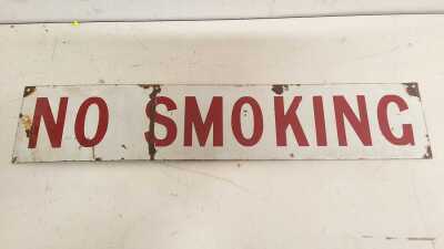 ENAMEL SIGN