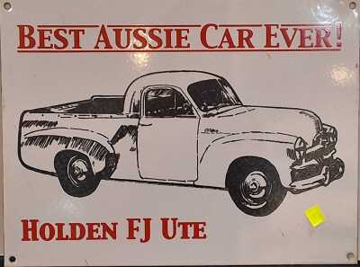 VINTAGE STYLE ENAMEL SIGN