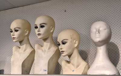 MANNEQUIN HEADS