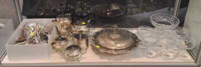 GLASS AND METALWARE