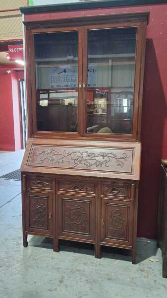 SECRETAIRE BOOKCASE