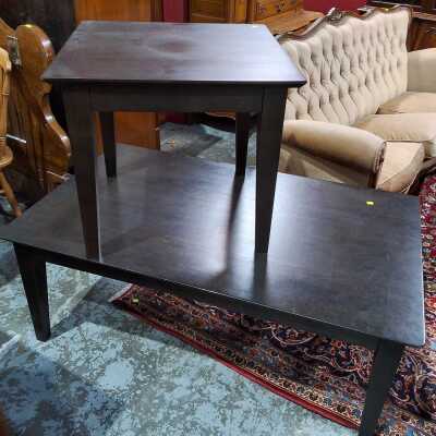 PAIR OF TABLES
