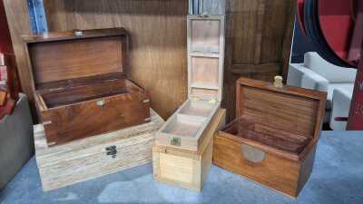 LOT OF BOXES