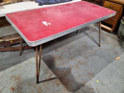 VINTAGE TRESTLE TABLE