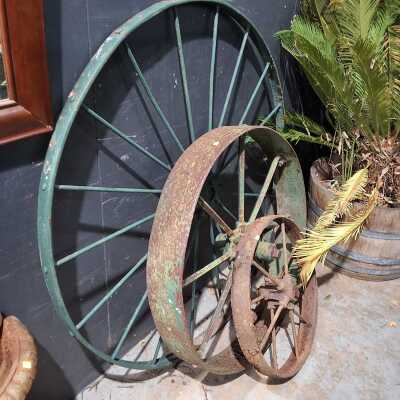 CAST IRON WHEELS