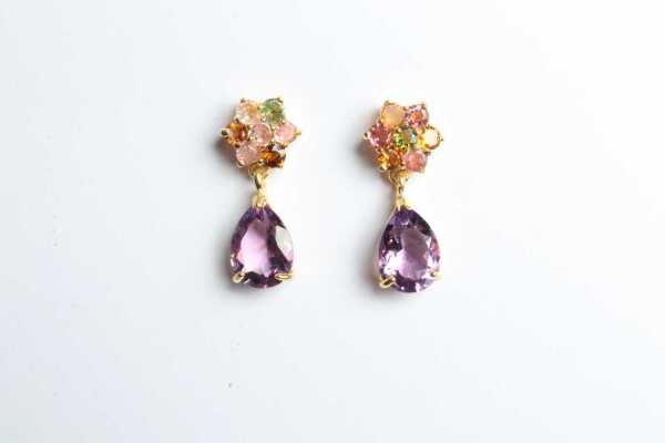 GEMSTONE EARRINGS
