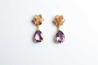 GEMSTONE EARRINGS