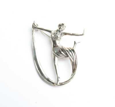 SILVER BROOCH