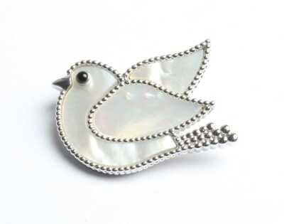 SILVER BROOCH
