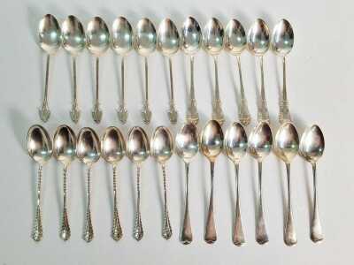 SILVER TEA SPOONS