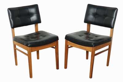 PAIR OF LOBBY CHAIRS
