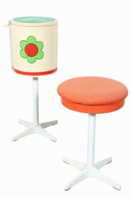 DRESSING TABLE & STOOL