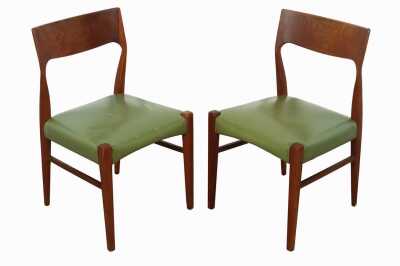 PAIR OF DINING CHAIRS