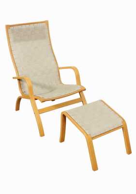 LOUNGE CHAIR & FOOTSTOOL