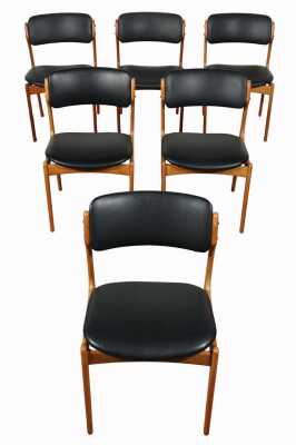 SET OF MODEL 49 DINING CHAIRS