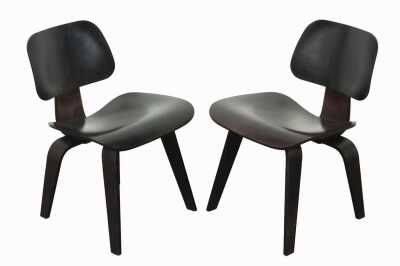 PAIR OF LCW CHAIRS