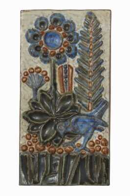 POTTERY WALL RELIEF