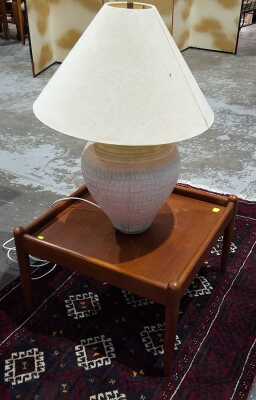 LAMP AND TABLE