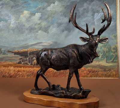 STAG STATUE