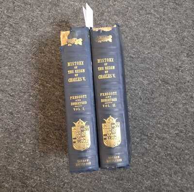 PRESCOTT, W.H. AND WILLIAM ROBERTSON: