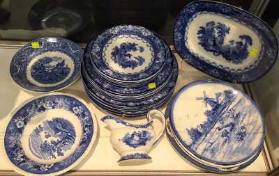 BLUE AND WHITE CHINA
