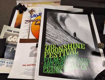 SIGNED SURFING POSTERS