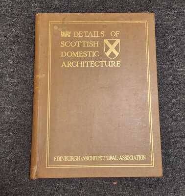 SCOTTISH DOMESTIC ARCHITECTURE: