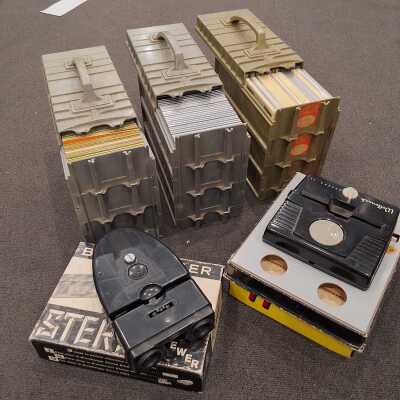 STEREO VIEWERS & SLIDES
