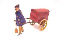 LEHMANN "THE EXPRESS MAN" TIN TOY - 2