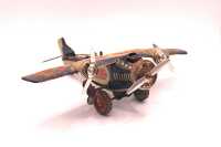 KURAMOCHI SILVER STREAK TIN PLATE PLANE - 2