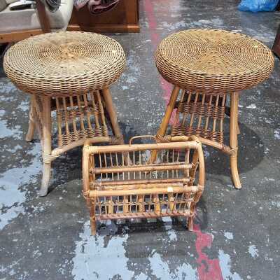 VINTAGE CANE DECOR