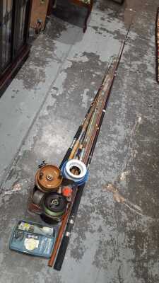 FISHING RODS & REELS