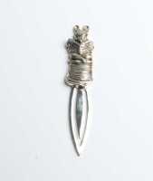 SILVER BOOKMARK