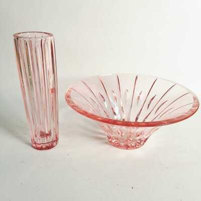WATERFORD BOWL & VASE