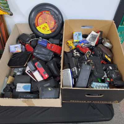 CAMERAS AND RADIOS