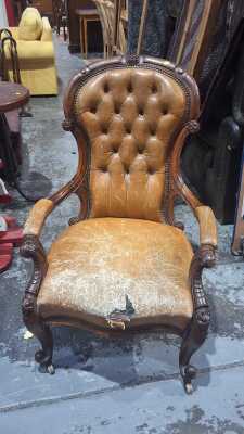 GRANDFATHER CHAIR