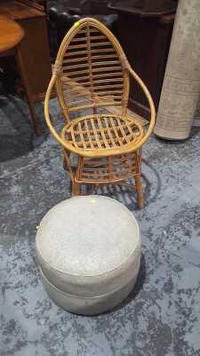 CHAIR AND STOOL
